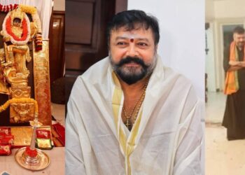 ഉണ്ണികൃഷ്ണൻ ശബരിമലയിലേക്ക് മറ്റൊരു കട്ടിളപ്പാളിയും സ്‌പോൺസർ ചെയ്തു; ചെന്നൈയിൽ പൂജ; നടൻ ജയറാമും പങ്കെടുത്തു