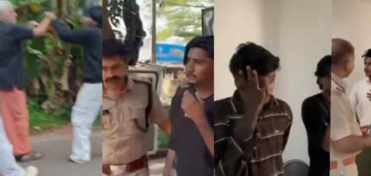 കണ്ണൂര്‍ അഴീക്കലില്‍ കാര്‍ സൈഡ് കൊടുക്കാത്തതിലെ തര്‍ക്കം; വയോധികനെ മര്‍ദ്ദിച്ച യുവാക്കള്‍ പിടിയില്‍