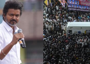 കരൂർ ദുരന്തത്തിൽ പ്രഖ്യാപനങ്ങളുമായി ടിവികെ; വിജയ് ഒക്ടോബർ 17-ന് കരൂരിലെത്തും