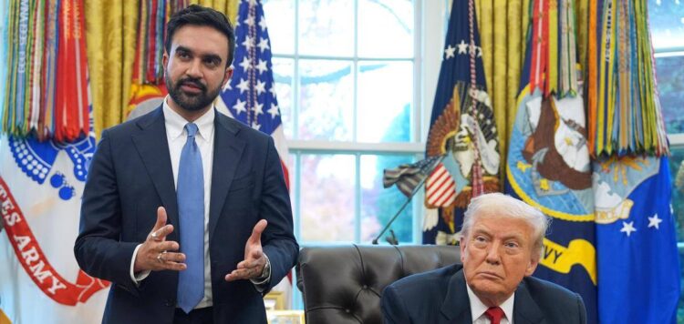 മംദാനി മികച്ച മേയര്‍, ഫെഡറല്‍ ഫണ്ട് വെട്ടിക്കുറക്കില്ല, സഹായിക്കും; മംദാനിയെ പുകഴ്ത്തി ട്രംപ്