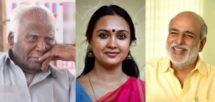 ഡോ. എം ആർ രാഘവ വാര്യർക്ക് കേരള ജ്യോതി പുരസ്കാരം; പി ബി അനീഷിനും രാജശ്രീ വാര്യർക്കും കേരള പ്രഭ
