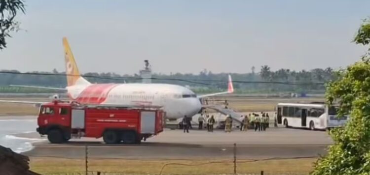 ഒഴിവായത് വൻ ദുരന്തം; എയര്‍ ഇന്ത്യ എക്‌സ്പ്രസിൻ്റെ ടയറുകള്‍