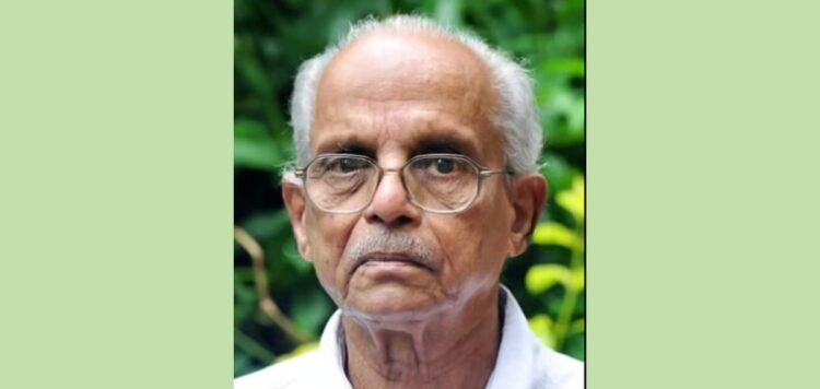 എഴുത്തുകാരനും എം മുകുന്ദന്റെ ജ്യേഷ്ഠനുമായ എം രാഘവന് അന്തരിച്ചു