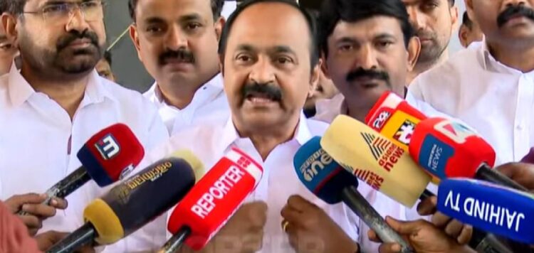 പുനർജനി: വിജിലൻസ് തന്നെ ഉപേക്ഷിച്ച കേസ്, വി ഡി സതീശൻ