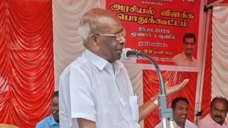 ഉണ്ട ചോറിന് നന്ദി വേണം, പാര്‍ട്ടിയെ വെല്ലുവിളിച്ചാല്‍ കൈകാര്യം ചെയ്യും’; രാജേന്ദ്രനെതിരെ വെല്ലുവിളിയുമായി എംഎം മണി