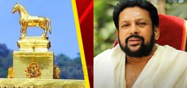 വാജി വാഹനം കോടതിയില്; കസ്റ്റഡിയിലെടുത്തത് തന്ത്രിയുടെ വീട്ടില് നിന്ന്