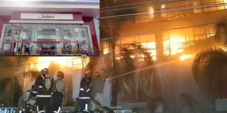 2023ല് നഷ്ടം നാല് കോടി, ഇത്തവണ ജയലക്ഷ്മിയിൽ കത്തിയമര്ന്നത് എത്ര? ഉടമകൾ എത്തും