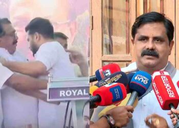 സ്നേഹത്തള്ളിനെ ഉന്തും തള്ളലുമാക്കരുത്, ഷാഫിക്ക് നീരസം ഇല്ല, വേദിയിൽ ആരും വീണിട്ടില്ല: കെ പ്രവീണ്‍കുമാര്‍