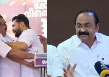 ഷാഫി തന്നെയാണ് തന്റെ പ്രസംഗം വേണ്ടെന്നും പകരം എന്നെ വിളിച്ചാൽ മതിയെന്നും പറഞ്ഞത്’; വി ഡി സതീശന്‍