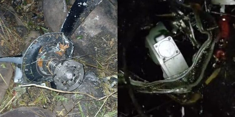 രോഗിയുമായി പോയ എയര്‍ ആംബുലന്‍സ് തകര്‍ന്നുവീണു; ഏഴ് പേര്‍ക്ക് ദാരുണാന്ത്യം