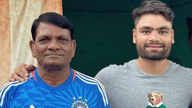 റിങ്കു സിങ്ങിന്റെ പിതാവ് ഖന്ചന്ദ്ര സിങ് അന്തരിച്ചു