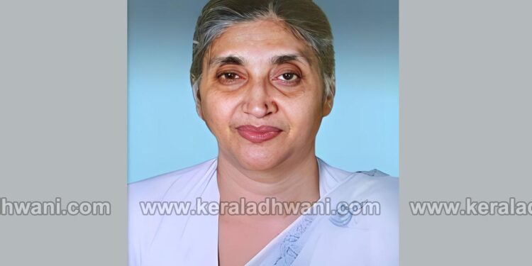 ക്രൈസ്തവ കൺവൻഷനുകളിലെ നിറ ശബ്‍ദം; മാങ്ങാനം കണിയാംപറമ്പിൽ സിസ്റ്റർ അന്ന കണ്ടത്തിൽ നിത്യതയിൽ  ചേർക്കപ്പെട്ടു