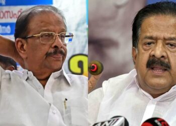 കെ സുധാകരനെ വീണ്ടും വിളിച്ച് രമേശ് ചെന്നിത്തല; പാർട്ടിയെ വെട്ടിലാക്കരുതെന്ന് ആവശ്യം, അനുനയത്തിന് വഴങ്ങാതെ എംപി