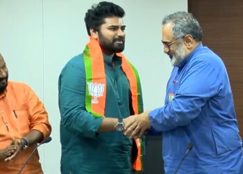 റോബിന്‍ രാധാകൃഷ്ണന്‍ ബിജെപിയില്‍ ചേര്‍ന്നു