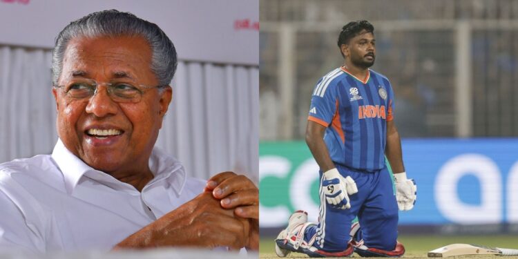 നമ്മുടെ നാടിന് ഒരു പ്രത്യേകതയുണ്ട്,ആര്‍ക്കും തളര്‍ത്താനാകില്ല,സഞ്ജുവിന് ഹൃദയം നിറഞ്ഞ അഭിനന്ദനങ്ങൾ;മുഖ്യമന്ത്രി