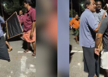 കളമശ്ശേരിയിൽ ‘ബൈ ബൈ പിണറായി’ ഫ്ലെക്സിനെച്ചൊല്ലി തർക്കം; ഏഴ് സിപിഐഎം പ്രവർത്തകർക്കെതിരെ കേസ്