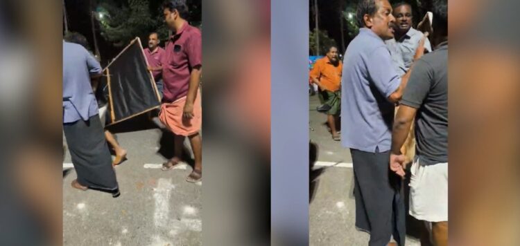 കളമശ്ശേരിയിൽ ‘ബൈ ബൈ പിണറായി’ ഫ്ലെക്സിനെച്ചൊല്ലി തർക്കം; ഏഴ് സിപിഐഎം പ്രവർത്തകർക്കെതിരെ കേസ്