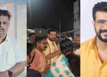 പാലക്കാടിന്റെ മണ്ണില്‍ ഇമ്മാതിരിയൊന്നും നടക്കാറില്ല’; രമേഷ് പിഷാരടിയെ തടഞ്ഞതിൽ LDF സ്ഥാനാര്‍ത്ഥി