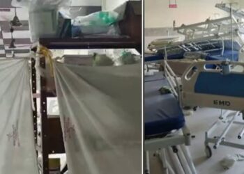 ഐസിയു പ്രവര്‍ത്തിക്കുന്നത് തുണി കെട്ടി മറച്ച്; നാണക്കേടായി താത്കാലിക സംവിധാനം’; തിരുവനന്തപുരം മെഡിക്കല്‍ കോളജില്‍ ഗുരുതര പ്രതിസന്ധി