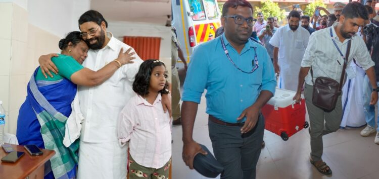 ആ ഹൃദയമിടിപ്പിന് വേണ്ടി വാസവൻ പ്രചാരണം നിർത്തി; അരുണിന്റെ കുടുംബത്തിന് ആശ്വാസമായി