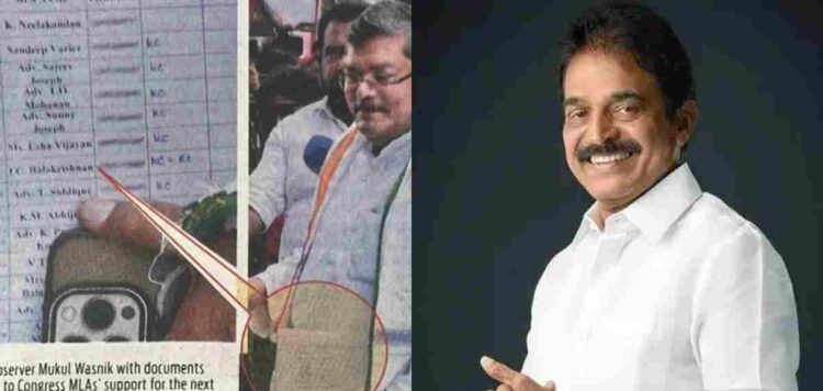 സണ്ണി ജോസഫിന്റെ പിന്തുണ കെസി വേണുഗോപാലിന്; AICC നിരീക്ഷകൻ മുകുൾ വാസ്നിക്കിന്റെ കയ്യിലെ രഹസ്യ ലിസ്റ്റ് പുറത്ത്