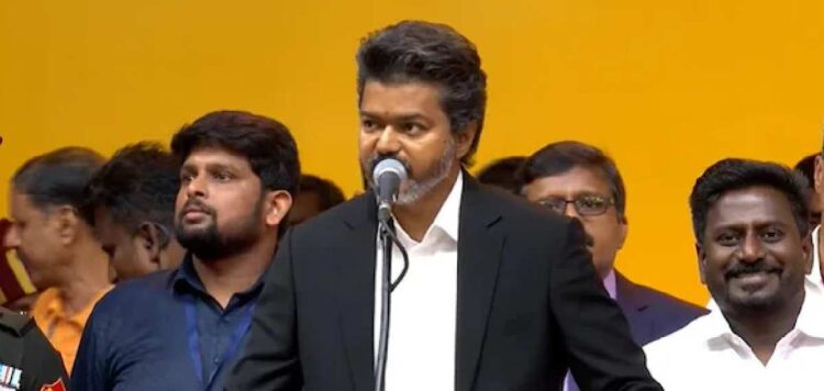 മദ്യരഹിത തമിഴ്‌നാട്; 60 വയസിൽ താഴെയുള്ള സ്ത്രീകൾക്ക് പ്രതിമാസം 2500 രൂപ, ടിവികെയുടെ ഒമ്പത് പ്രധാന വാഗ്ദാനങ്ങൾ