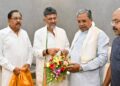 മന്ത്രിസഭ രൂപീകരിച്ച് ഡികെ സർക്കാർ; ശിവകുമാറിന് ധനകാര്യം, പ്രിയങ്ക് ഖാർ​ഗെ ആഭ്യന്തര മന്ത്രി