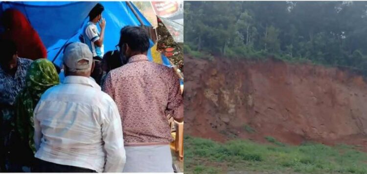 അടിമാലി ദുരന്തബാധിതരുടെ സമരം പത്താം ദിവസം; മഴ ശക്തമായതോടെ സമരപന്തലിന് സമീപം മണ്ണിടിച്ചില്‍ ഭീഷണി