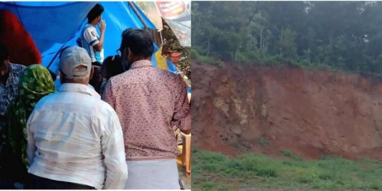 അടിമാലി ദുരന്തബാധിതരുടെ സമരം പത്താം ദിവസം; മഴ ശക്തമായതോടെ സമരപന്തലിന് സമീപം മണ്ണിടിച്ചില്‍ ഭീഷണി