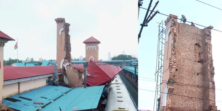 റെയില്‍വേ ക്ലോക്ക് ടവര്‍ അപകടം: ‘നാല് മാസം മുമ്പ് വിള്ളല്‍, മുന്നറിയിപ്പുകള്‍ അവഗണിച്ചു’; ഗുരുതര അനാസ്ഥ
