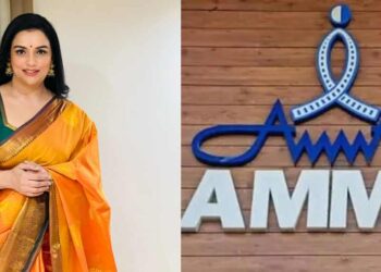 കുറ്റാരോപിതര് അമ്മ തലപ്പത്ത് വരില്ല’; വീണ്ടും കുറിപ്പുമായി ശ്വേത മേനോന്