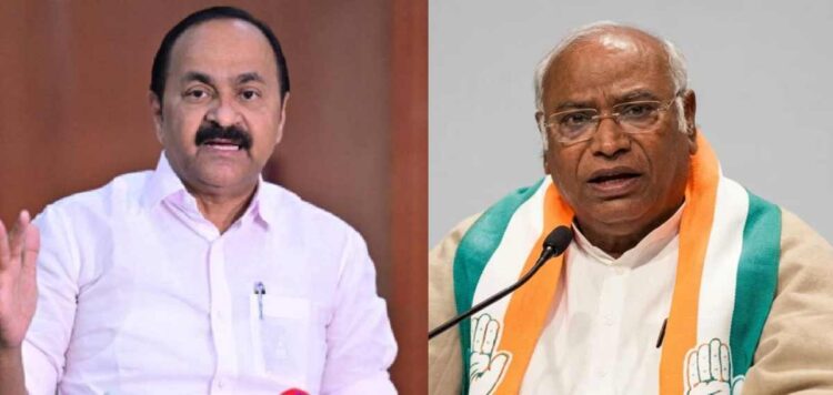സര്ക്കാരുമായി സഹകരിച്ച് പോകുന്നയാളാവണം കെപിസിസി അധ്യക്ഷന്; ഖര്ഗെയെ കണ്ട് വി ഡി സതീശന്
