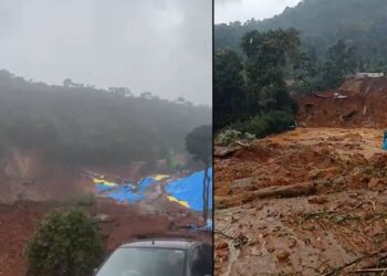 വയനാട് തുരങ്കപാത നിർമ്മാണ സ്ഥലത്ത് മണ്ണിടിച്ചിൽ; ഒരു മരണം, ഏഴ് പേരെ കാണാതായി