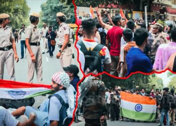 സംഘര്ഷകലുഷിതമായി രാജ്യ തലസ്ഥാനം; സിജെപി പ്രവര്ത്തകര്ക്ക് നേരെ കണ്ണീര് വാതകം പ്രയോഗിച്ച് പൊലീസ്; വൻ സംഘർഷം